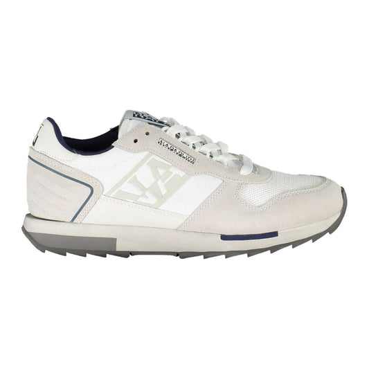 Napapijri Elegant White Laced Sports Sneakers elegant-white-laced-sports-sneakers