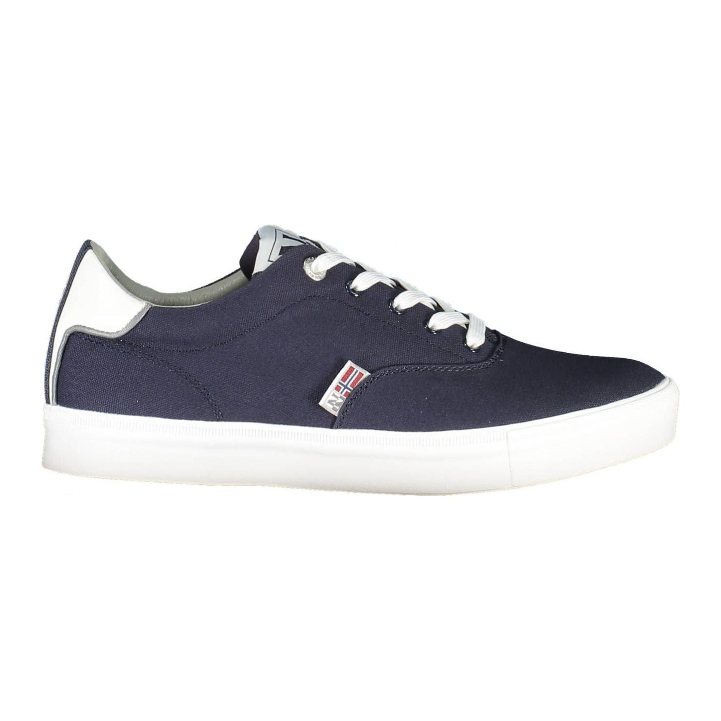 Napapijri Sleek Blue Lace-Up Sports Sneakers sleek-blue-lace-up-sports-sneakers-2