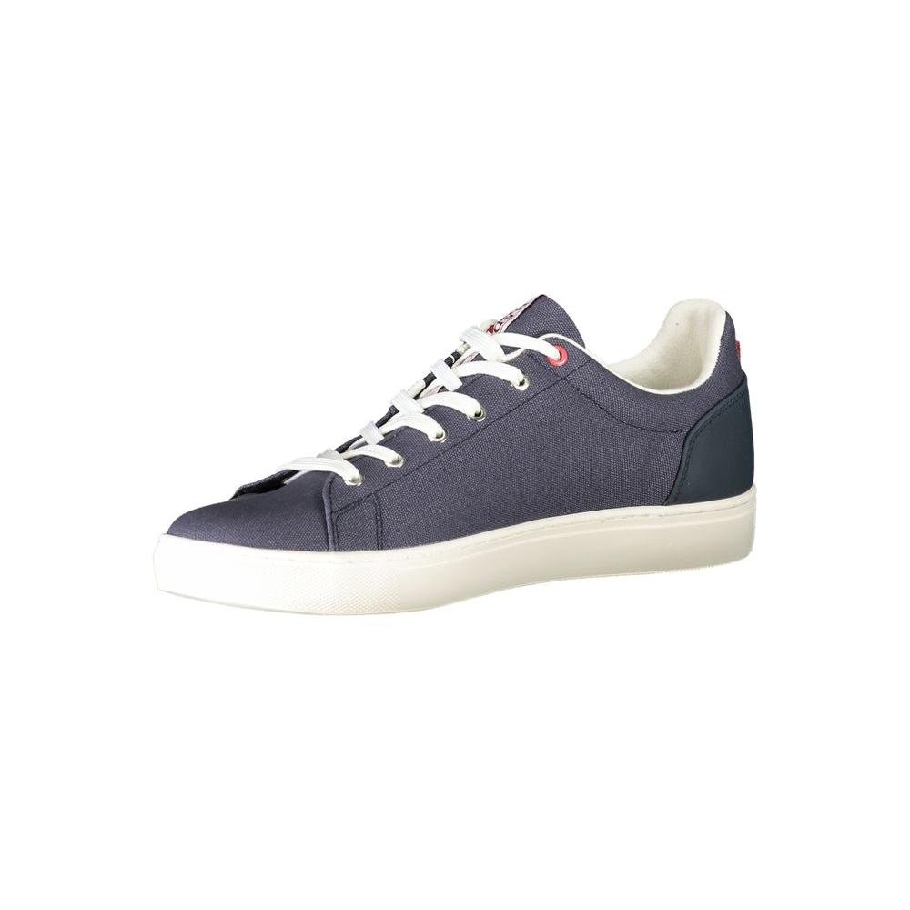 Napapijri Blue Polyester Sneaker blue-polyester-sneaker-14