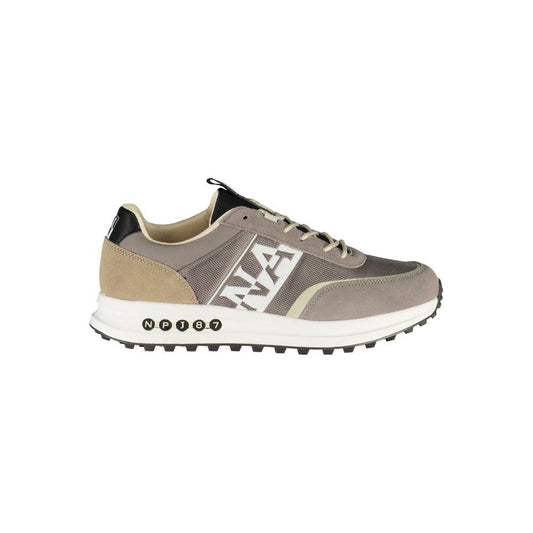 Napapijri Sleek Laced Sports Sneakers with Contrast Accents sleek-laced-sports-sneakers-with-contrast-accents