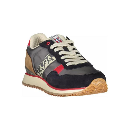 NapapijriGray Contrasting Laced Sports SneakersMcRichard Designer Brands£139.00