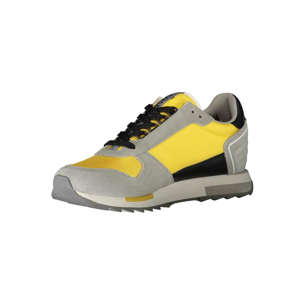 Napapijri Gray Polyester Sneaker gray-polyester-sneaker-6