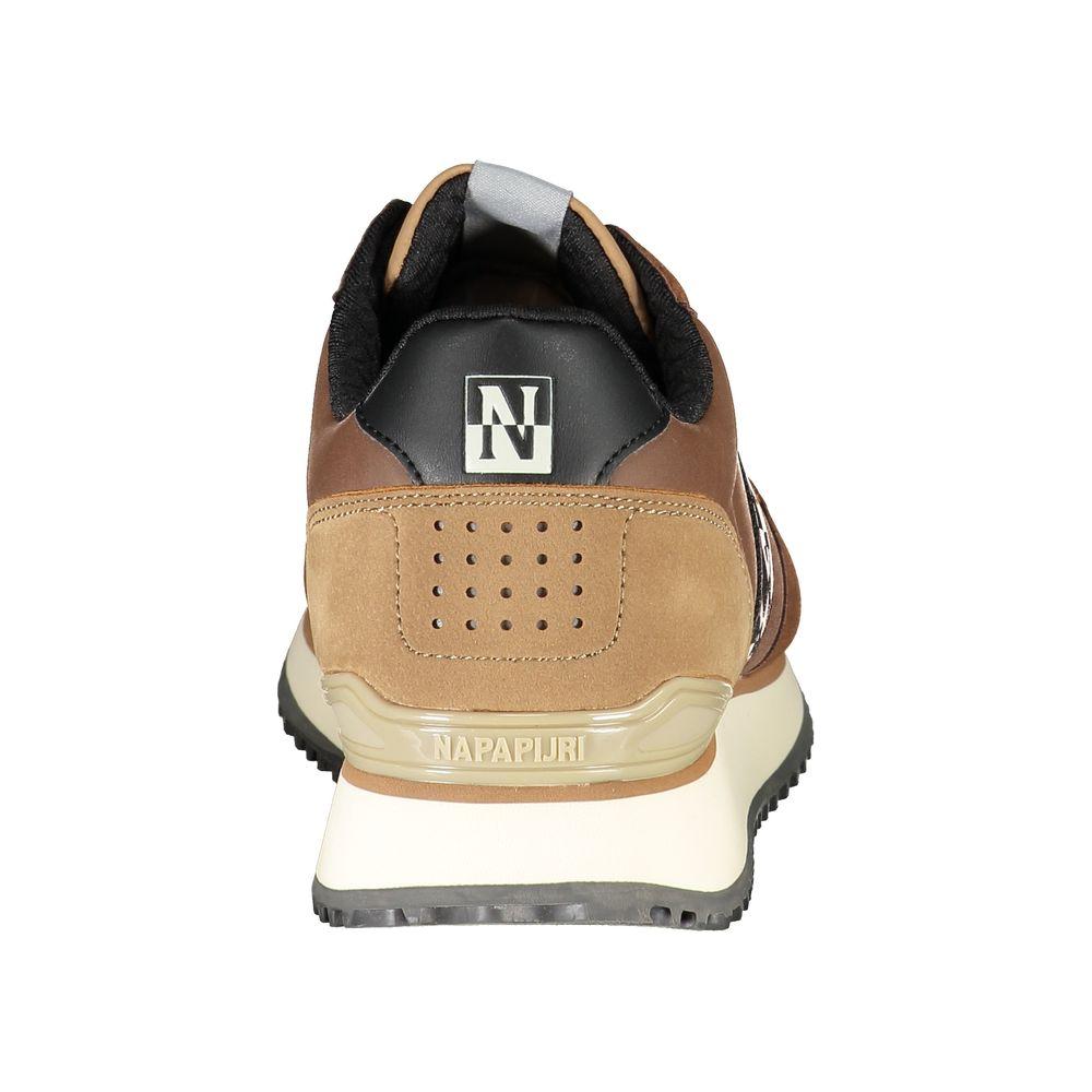 Napapijri | Chic Contrast Laced Men's Sports Sneakers| McRichard Designer Brands   