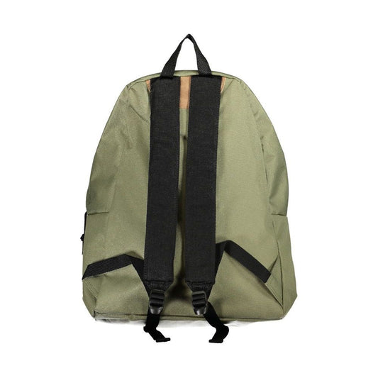 Napapijri Eco-Conscious Green Backpack with Sleek Design eco-conscious-green-backpack-with-sleek-design