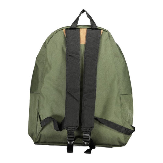 Napapijri | Green Cotton Backpack| McRichard Designer Brands   