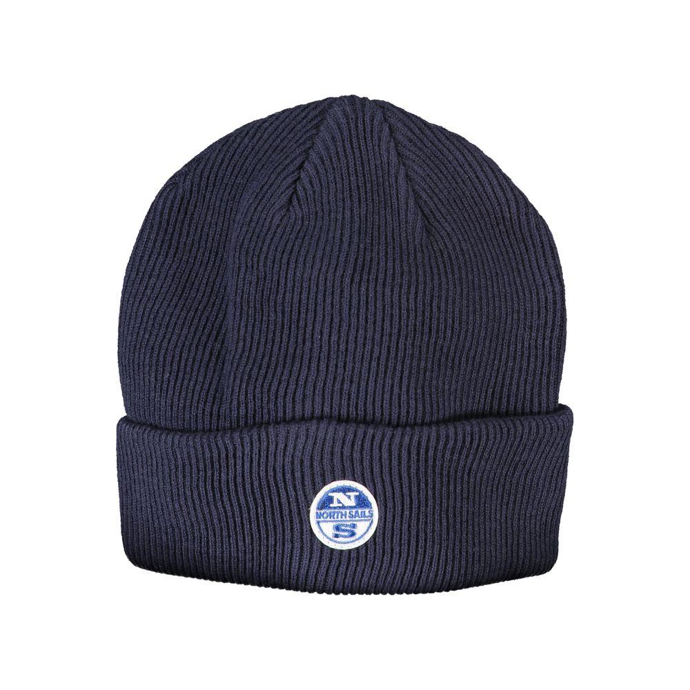 North Sails Blue Cotton Hats & Cap blue-cotton-hats-cap-3