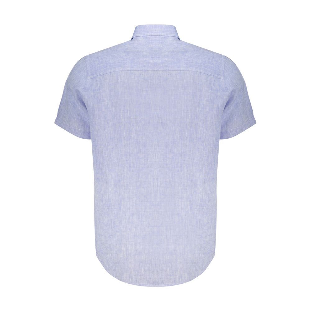 North Sails Light Blue Linen Shirt light-blue-linen-shirt-2