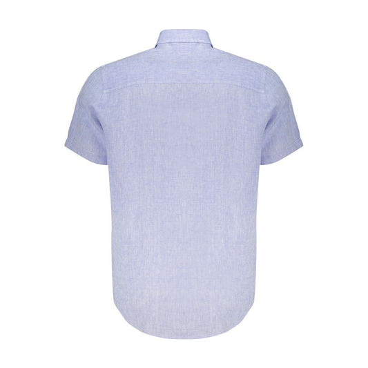 North Sails Light Blue Linen Shirt light-blue-linen-shirt-2