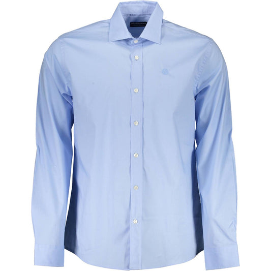 North Sails Elegant Light Blue Long Sleeve Shirt elegant-light-blue-long-sleeve-shirt-3