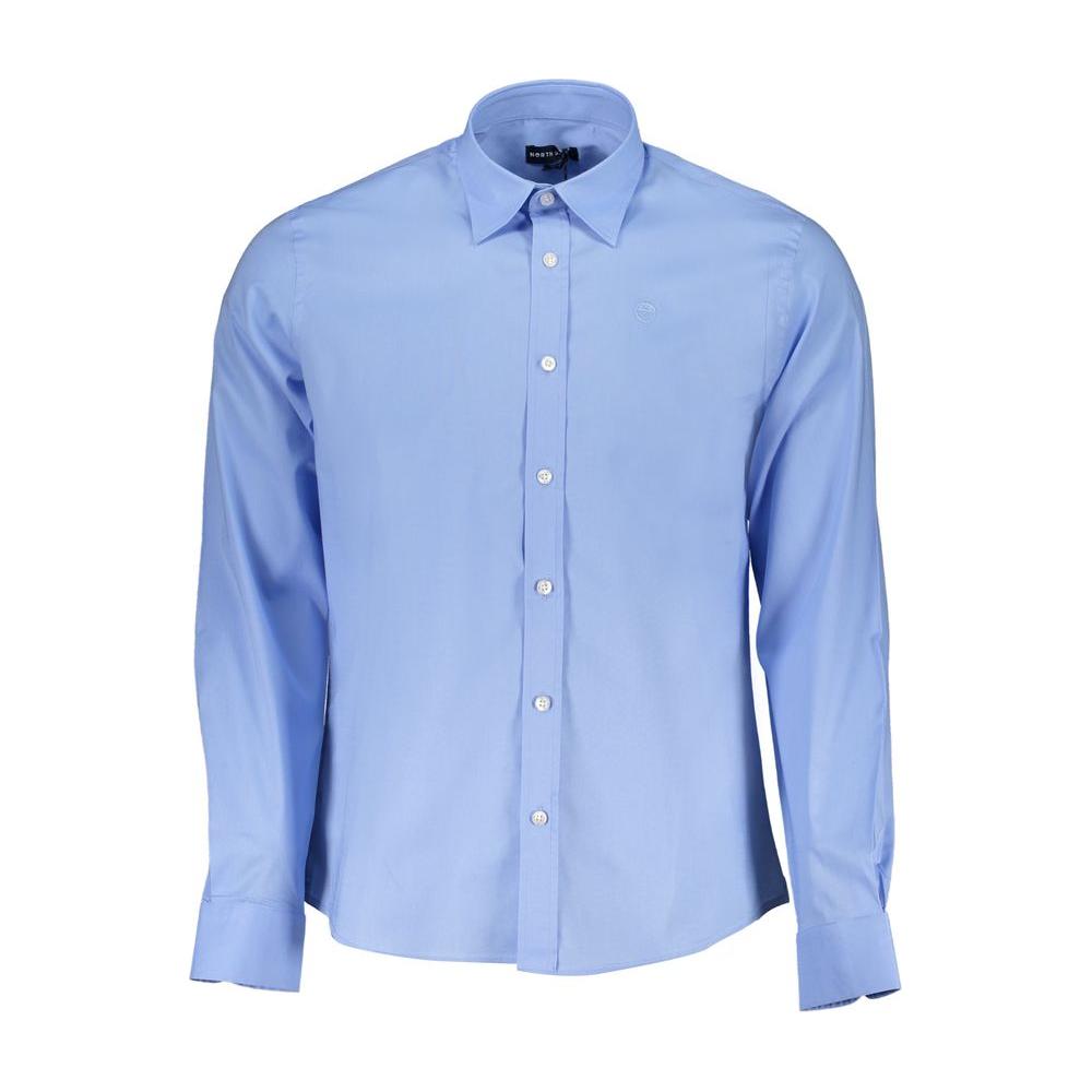 North Sails Light Blue Cotton Shirt light-blue-cotton-shirt-2
