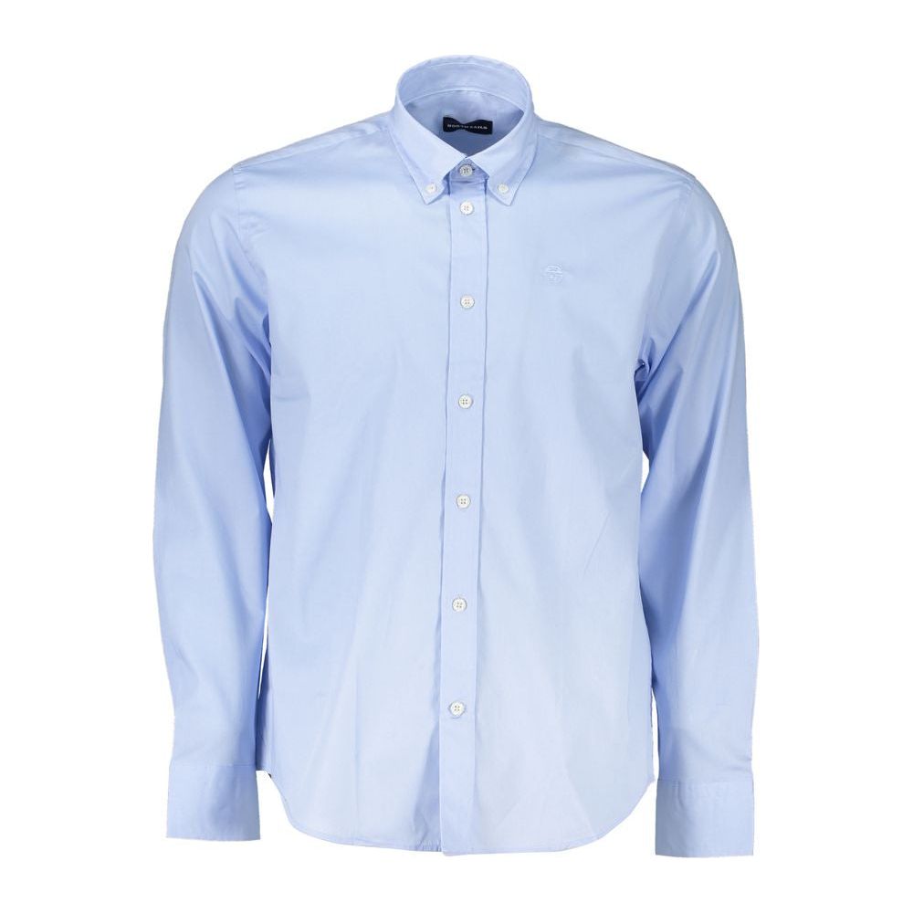 North Sails Elegant Light Blue Long Sleeve Shirt elegant-light-blue-long-sleeve-shirt-4