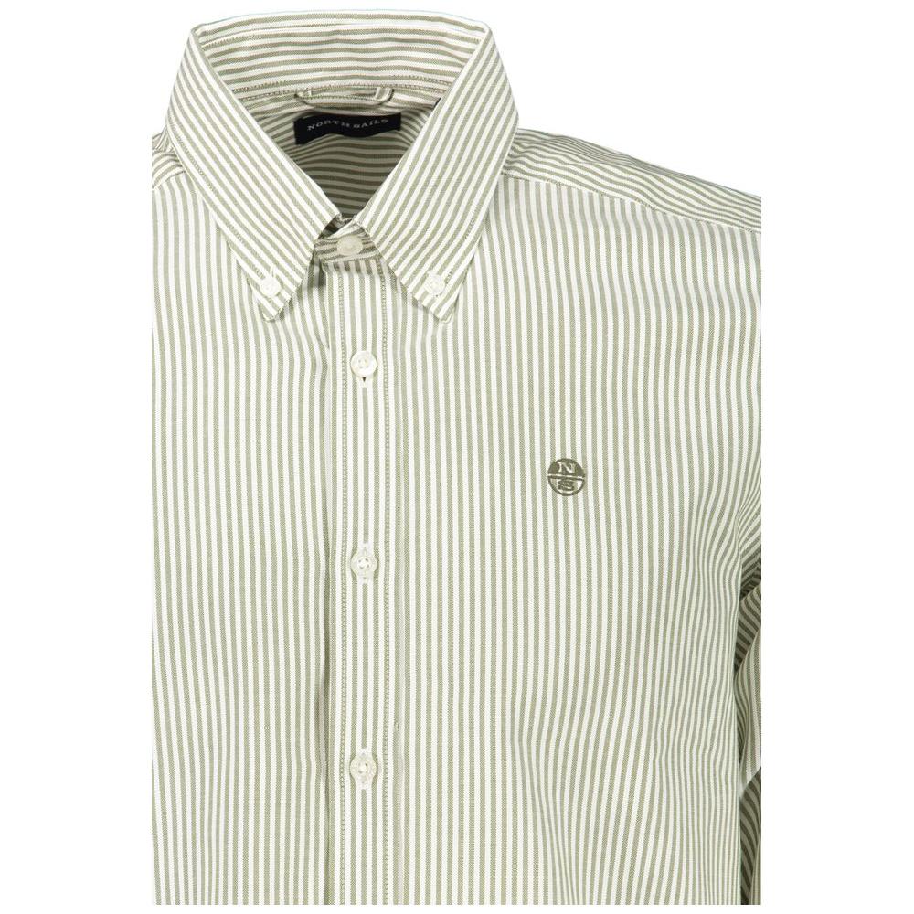 North Sails Eco-Friendly Striped Long Sleeve Button-Down Shirt eco-friendly-striped-long-sleeve-button-down-shirt