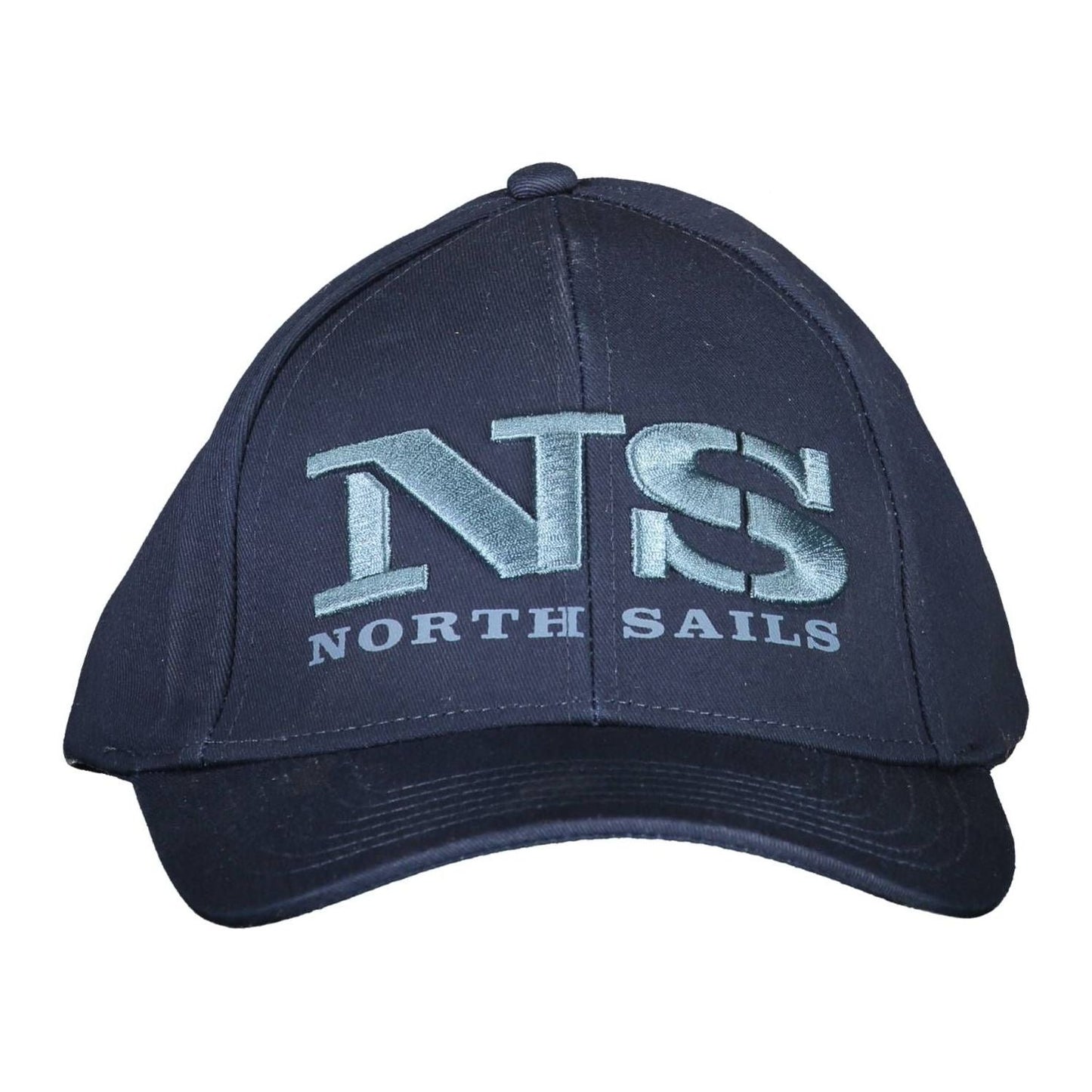 North Sails Chic Blue Embroidered Cotton Cap chic-blue-embroidered-cotton-cap