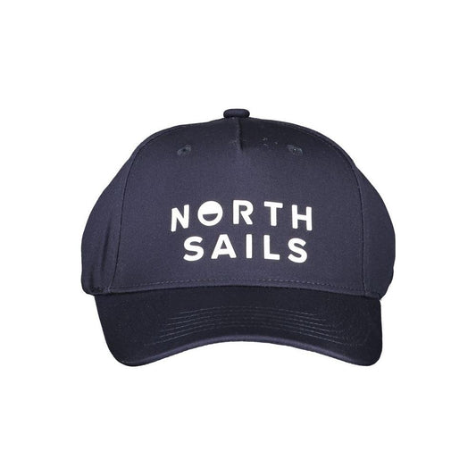 North Sails Blue Cotton Hats & Cap blue-cotton-hats-cap-7