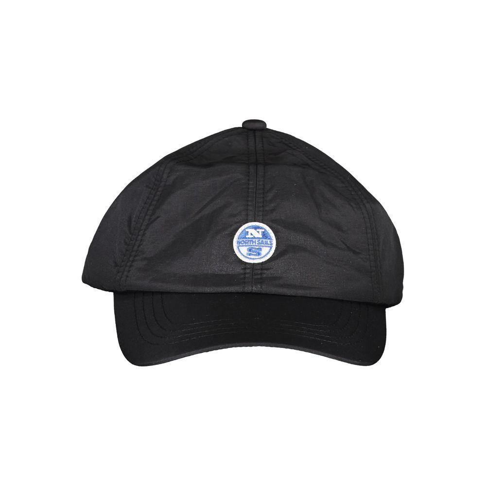 North Sails Black Nylon Hats & Cap black-nylon-hats-cap
