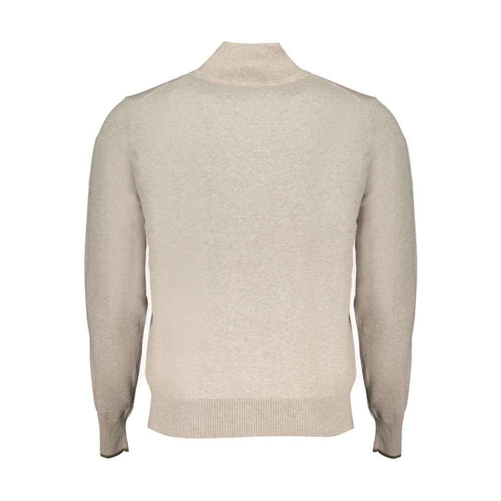 North Sails Beige Cotton Sweater beige-cotton-sweater