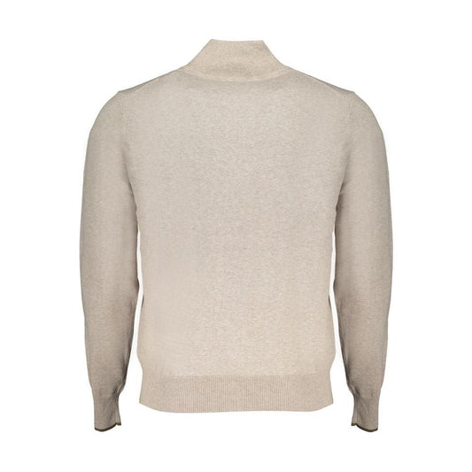 Beige Cotton Sweater