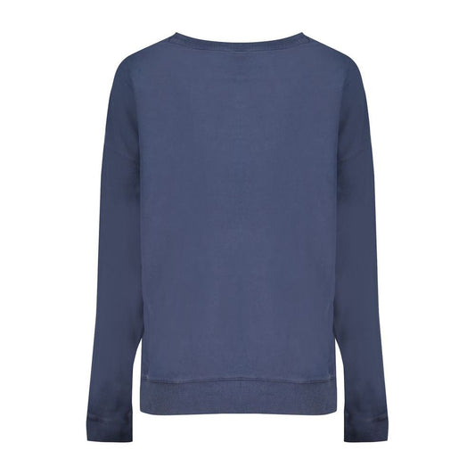 North Sails Blue Cotton Sweater blue-cotton-sweater-7