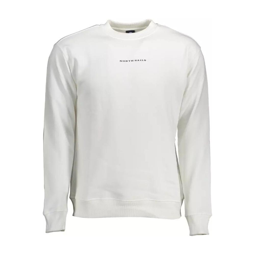 North SailsElegant White Cotton Sweater for MenMcRichard Designer Brands£89.00