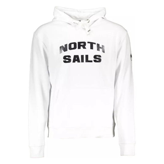 North SailsChic White Hooded Sweatshirt with Central PocketMcRichard Designer Brands£89.00