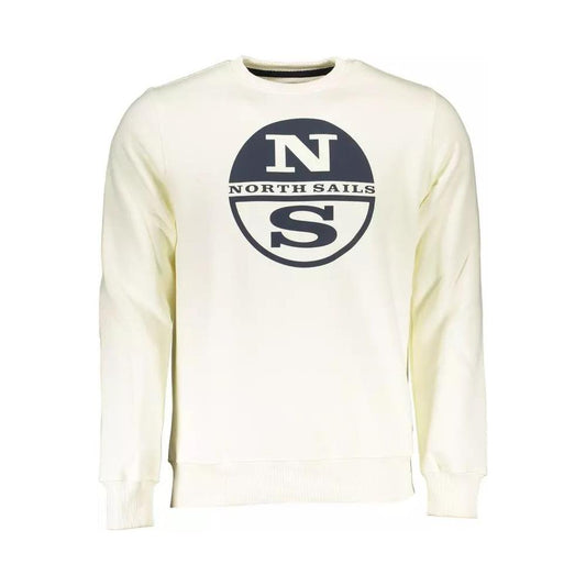 North SailsElegant White Round Neck SweatshirtMcRichard Designer Brands£89.00