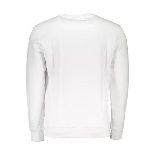 Elegant White Crew Neck Sweater