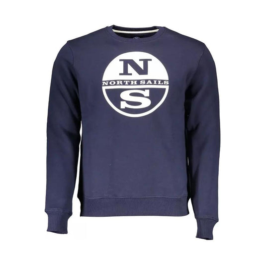 North SailsBlue Round Neck Printed SweaterMcRichard Designer Brands£89.00