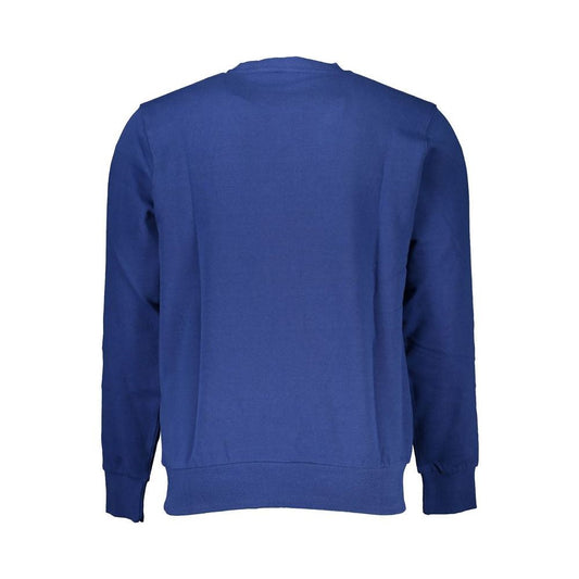 North Sails Blue Cotton Sweater blue-cotton-sweater-35