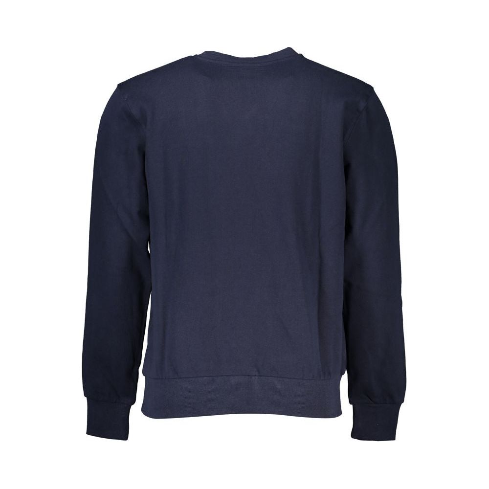 North Sails Blue Cotton Sweater blue-cotton-sweater-39