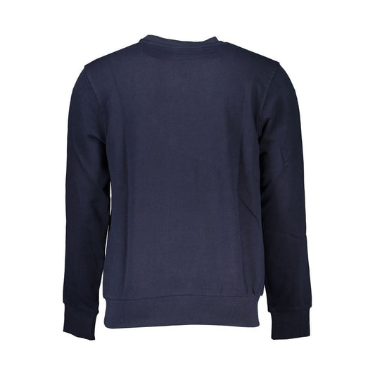 North Sails Blue Cotton Sweater blue-cotton-sweater-41