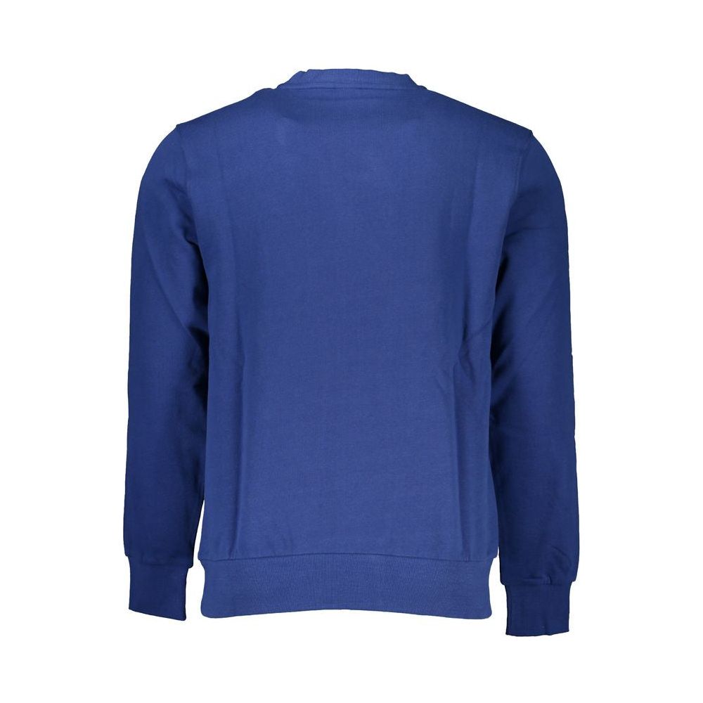 North Sails Blue Cotton Sweater blue-cotton-sweater-34