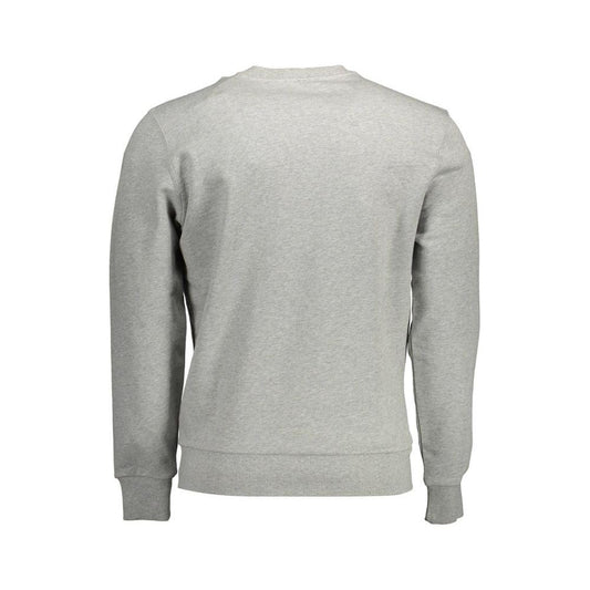 Elevated Comfort Gray Cotton Sweater