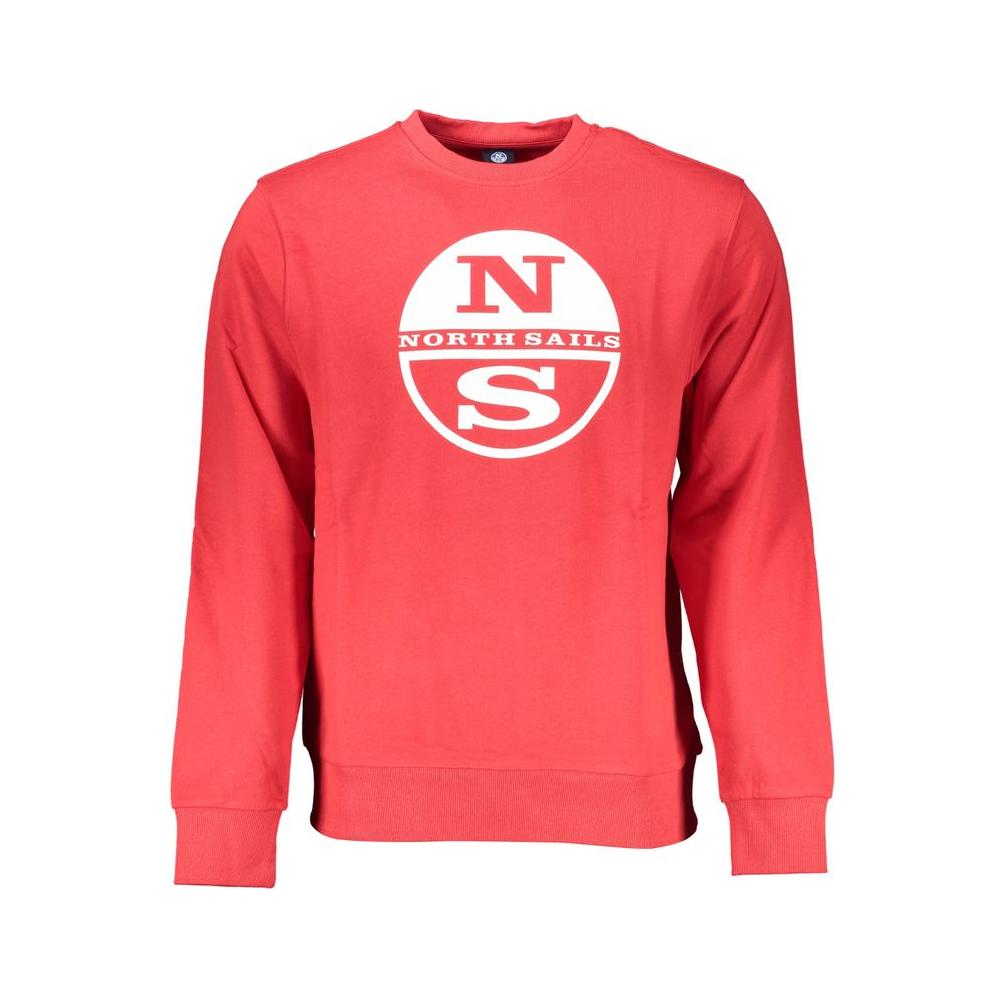 North Sails Red Cotton Sweater red-cotton-sweater-6
