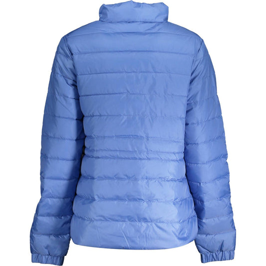 Elegant Light Blue Water-Resistant Jacket