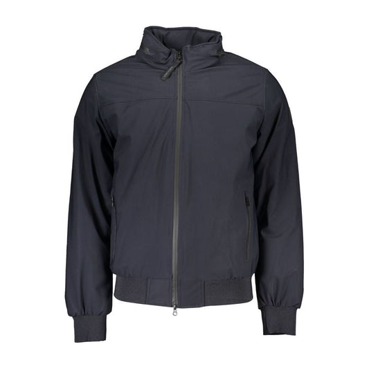 North Sails Blue Performance Jacket with Removable Hood blue-performance-jacket-with-removable-hood