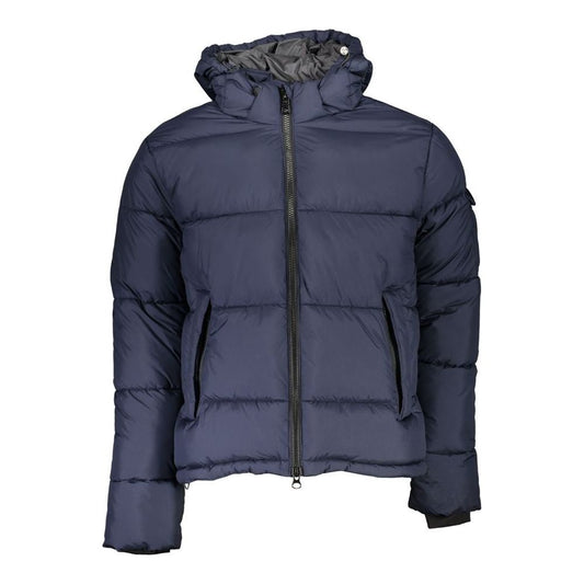 North Sails Eco-Conscious Blue Jacket with Removable Hood eco-conscious-blue-jacket-with-removable-hood
