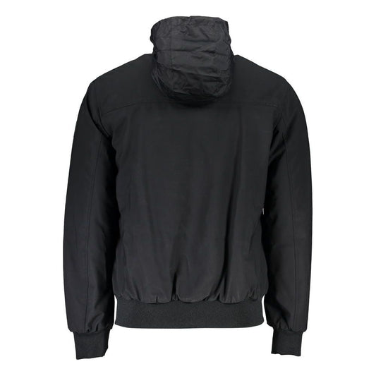 North Sails | Black Polyester Jacket| McRichard Designer Brands   
