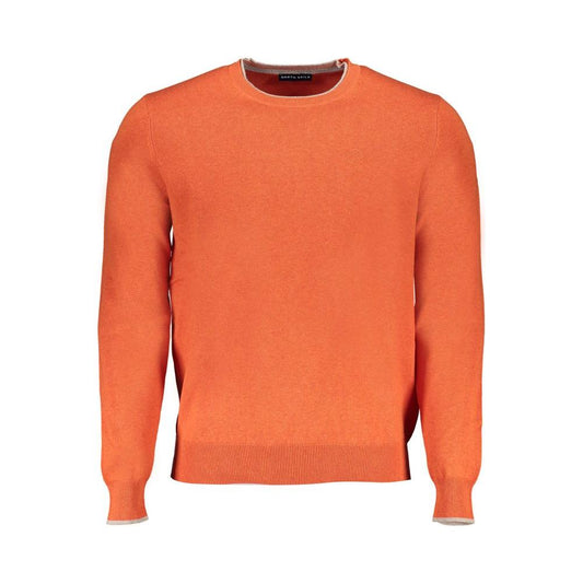 North Sails Orange Cotton Sweater orange-cotton-sweater