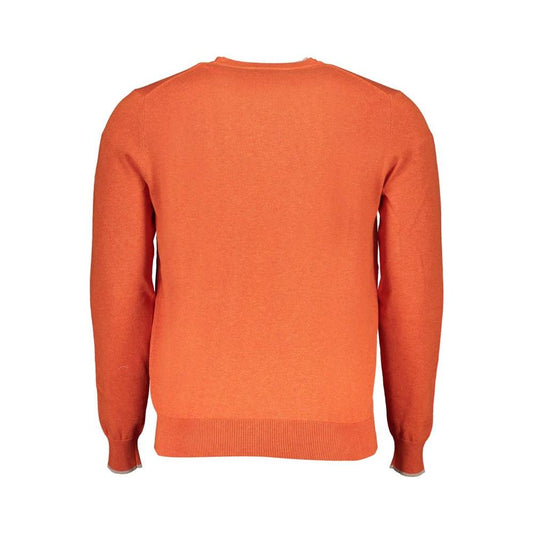 North Sails Orange Cotton Sweater orange-cotton-sweater