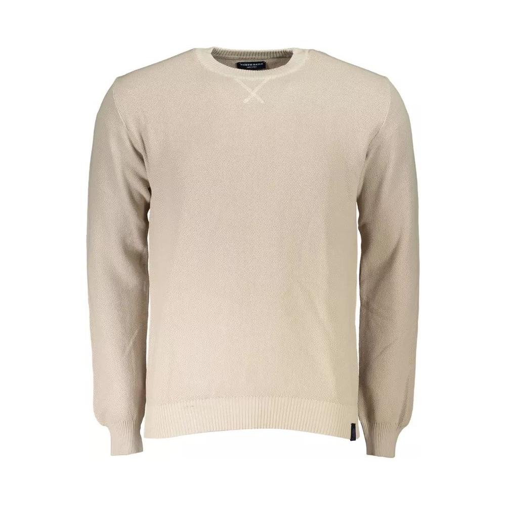 North Sails Beige Cotton Sweater beige-cotton-shirt-10 northsailsmagliauomobeige_1-42a4bf6c-5c6.jpg
