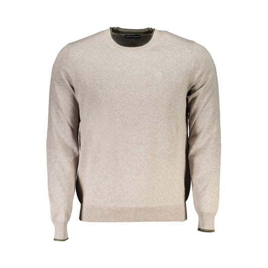 North Sails Beige Cotton Sweater beige-cotton-sweater-2