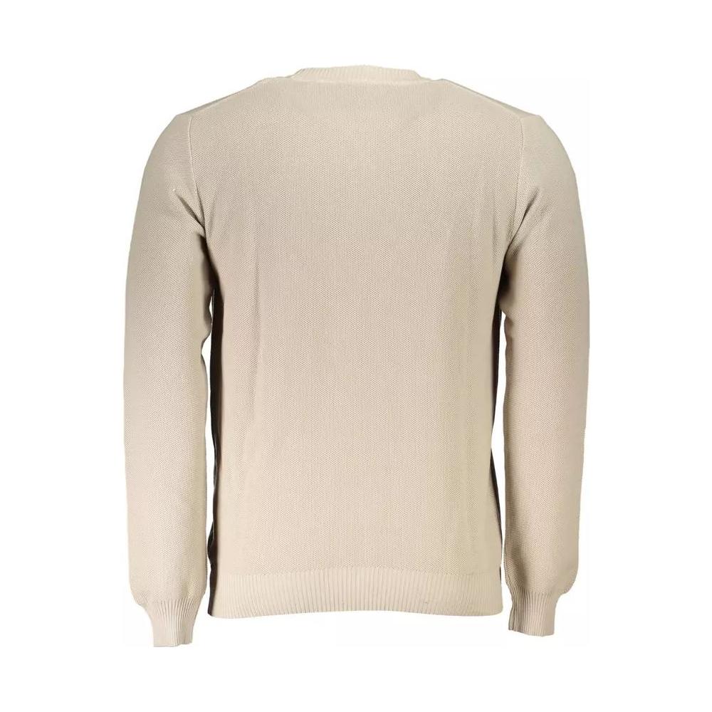 North Sails Beige Cotton Sweater beige-cotton-shirt-10 northsailsmagliauomobeige_2-34478178-1b0.jpg