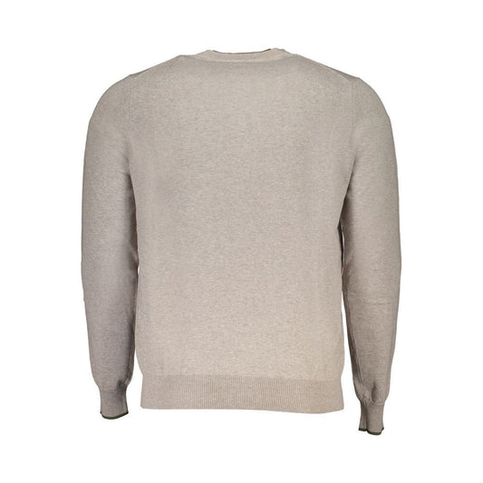 North Sails Beige Cotton Sweater beige-cotton-sweater-2