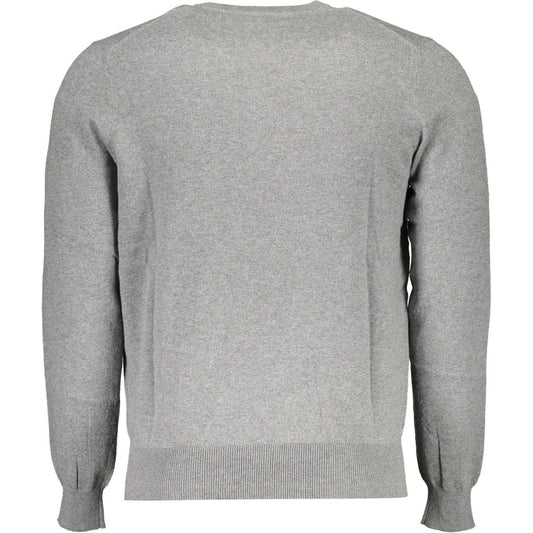 North Sails | Gray Cotton Shirt| McRichard Designer Brands   