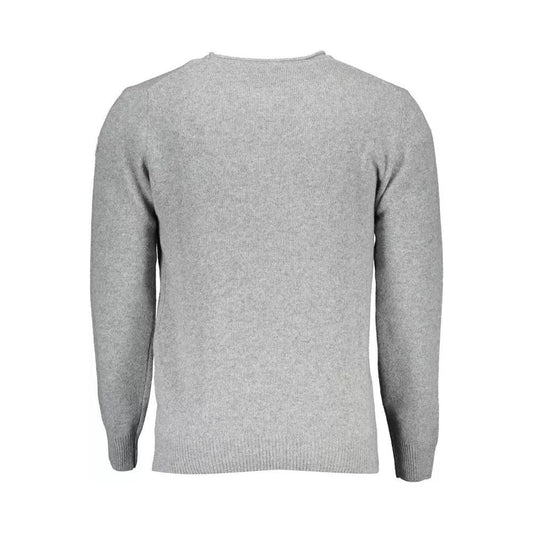 North SailsElegant Gray Wool-Blend SweaterMcRichard Designer Brands£99.00
