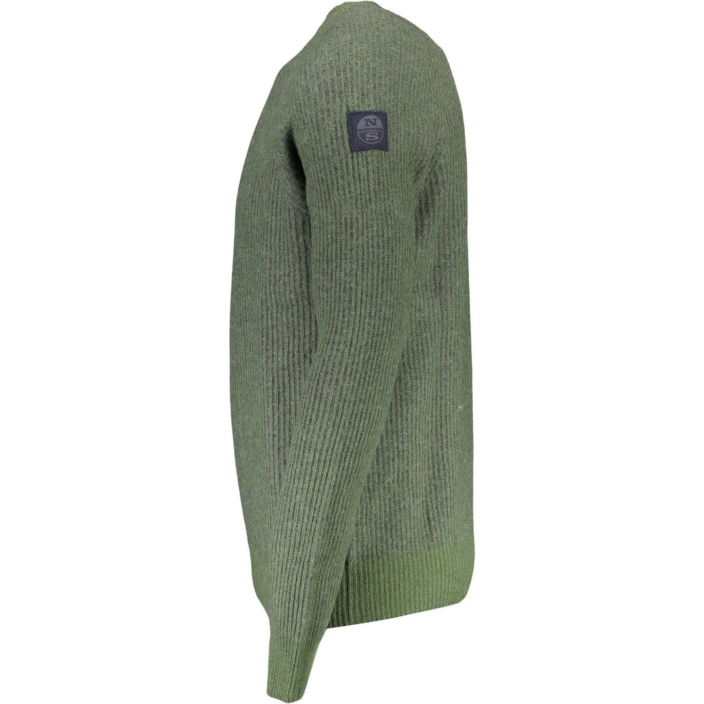 North Sails | Green Wool Shirt| McRichard Designer Brands   