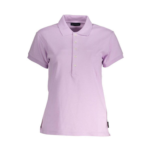 Chic Pink Polo with Iconic Emblem