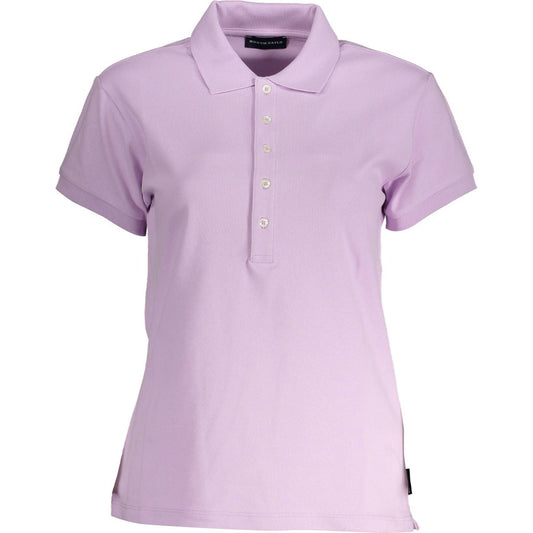 North Sails Chic Pink Polo with Iconic Emblem chic-pink-polo-with-iconic-emblem