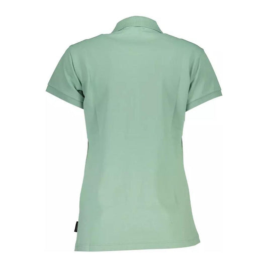 North Sails Chic Green Short-Sleeved Polo Shirt chic-green-short-sleeved-polo-shirt