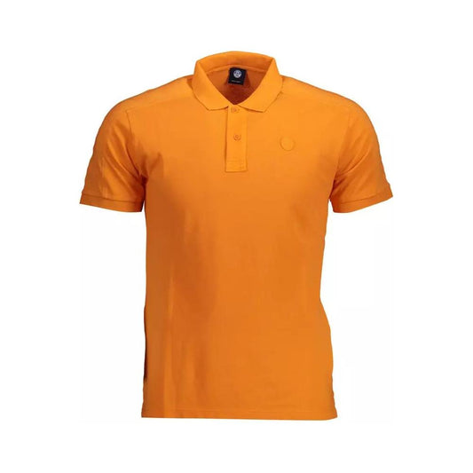North Sails Sunset Orange Short-Sleeved Polo Shirt orange-cotton-polo-shirt-2